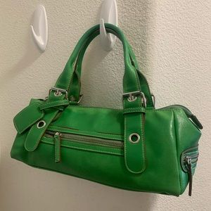 green y2k purse